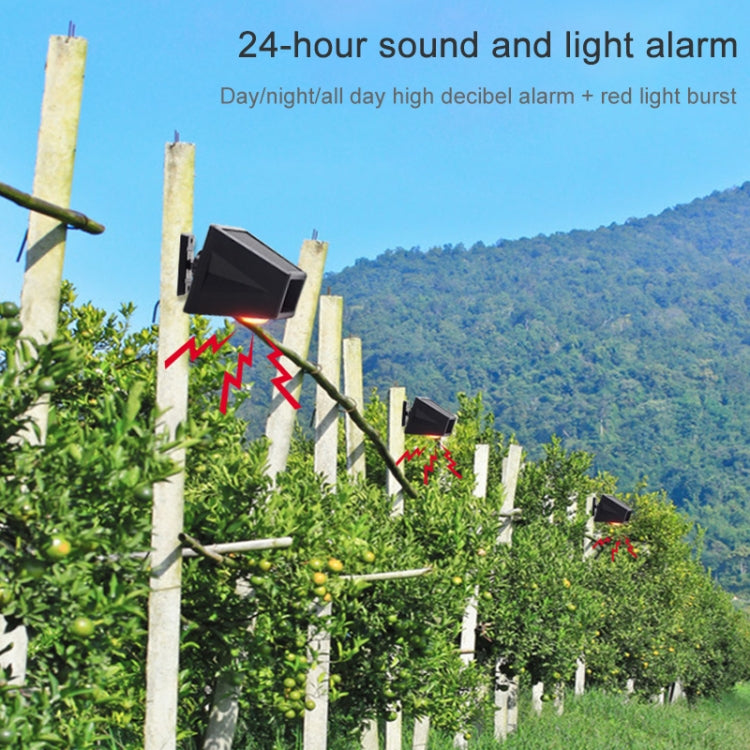 N911F 129dB Wireless Remote Control Solar Human Body Induction Sound Light Alarm N911F 129dB Wireless Remote Control Solar Human Body Induction Sound Light Alarm